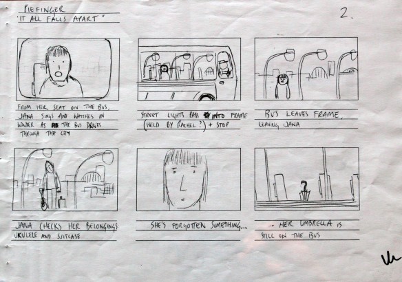Image of storyboard page